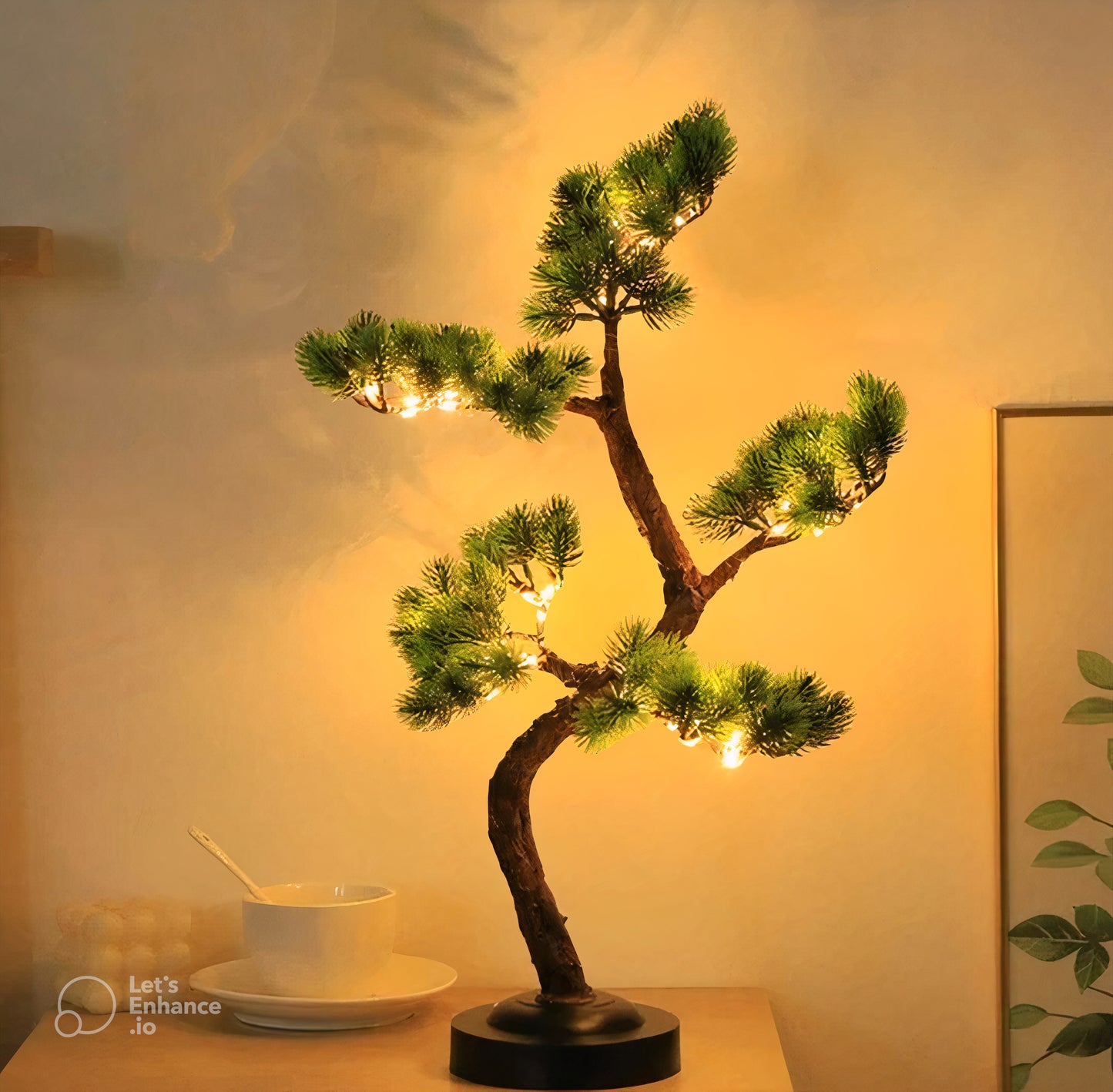 🌳💡 LÁMPARA DE NOCHE ÁRBOL BONSAI | Ilumina tu espacio con elegancia