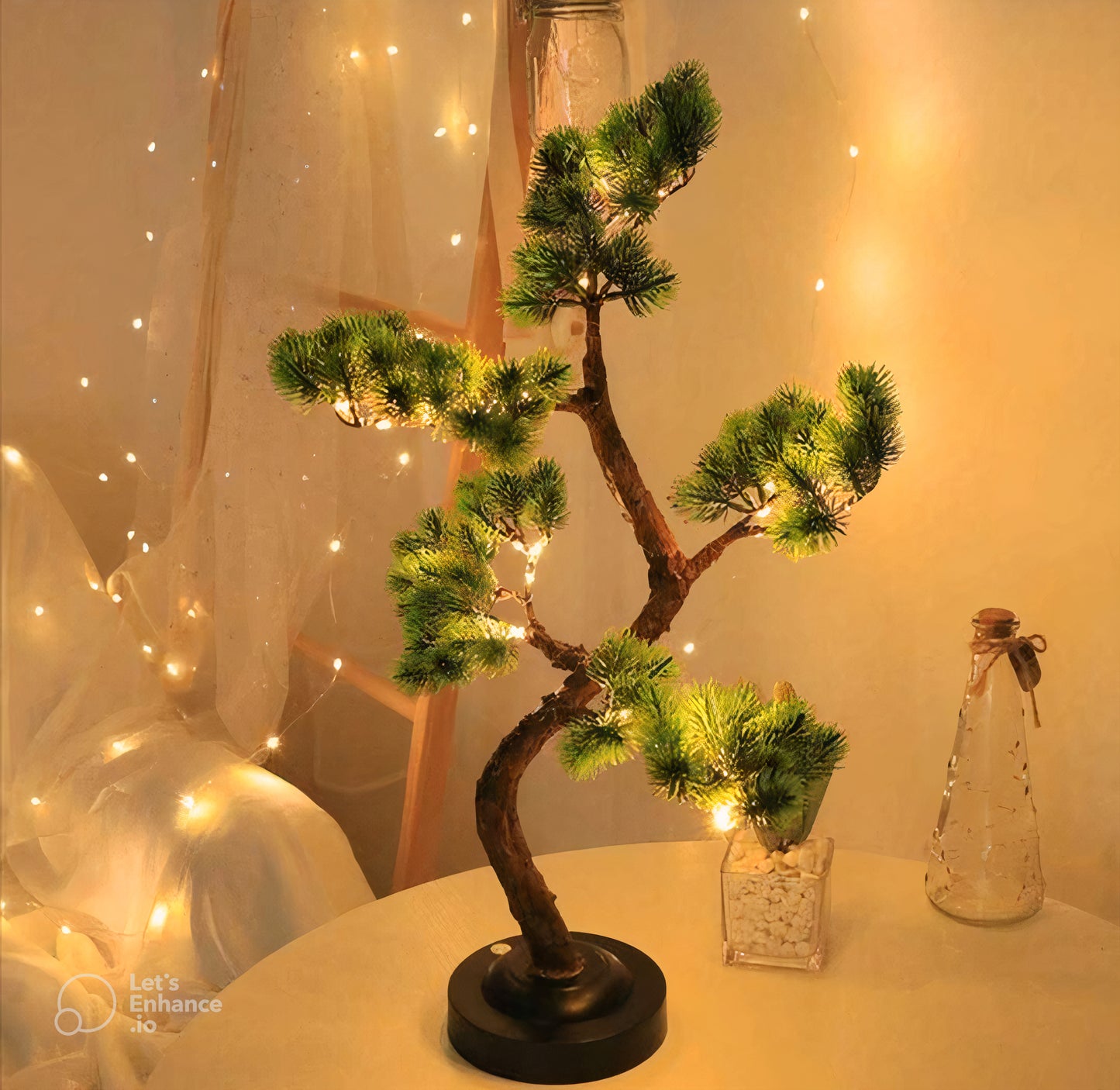 🌳💡 LÁMPARA DE NOCHE ÁRBOL BONSAI | Ilumina tu espacio con elegancia